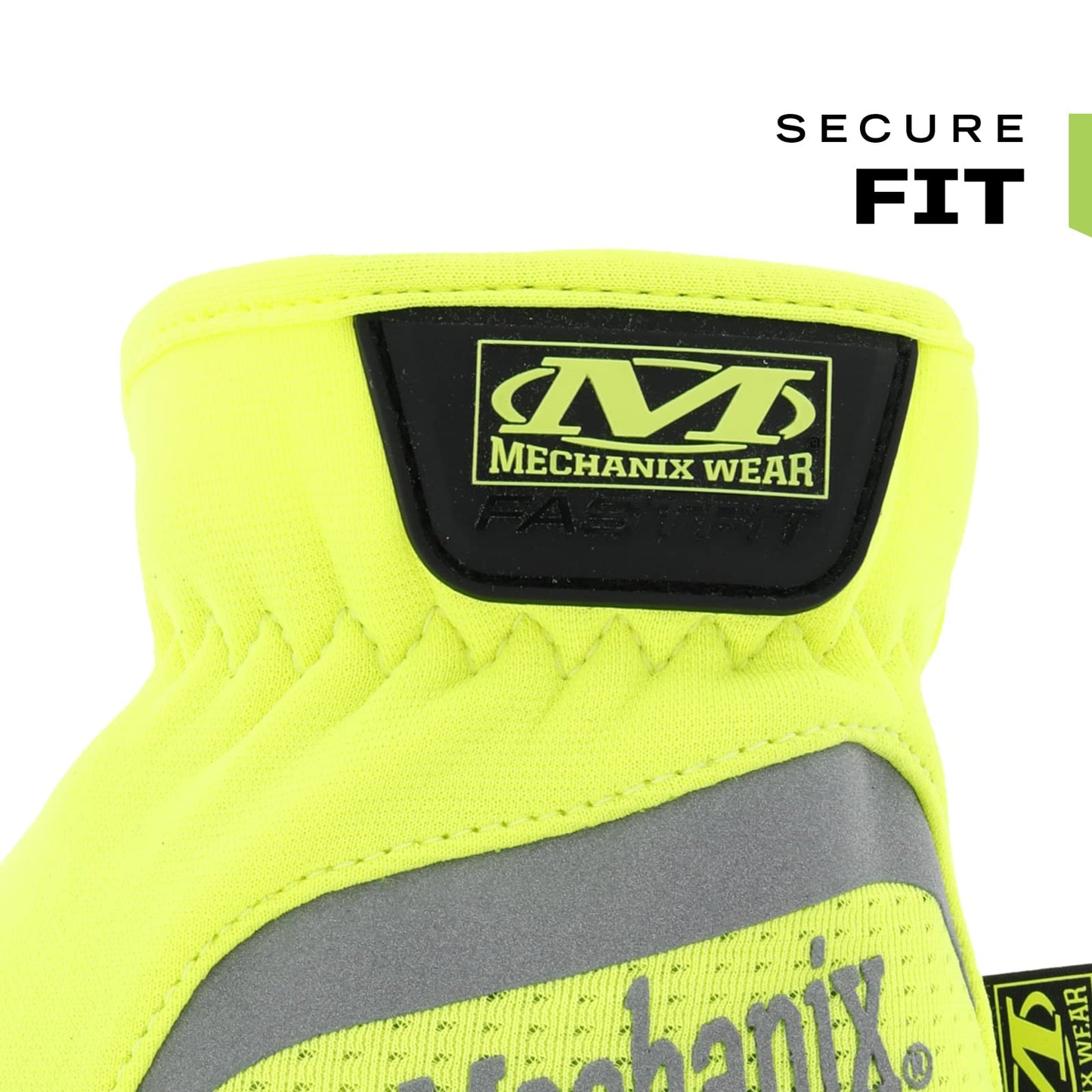 Mechanix Wear - Hi-Viz FastFit Gloves (Large, Fluorescent Yellow) SFF-91-010