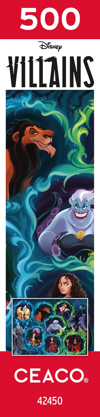 Ceaco - Disney - Villains - 500 Piece Jigsaw Puzzle