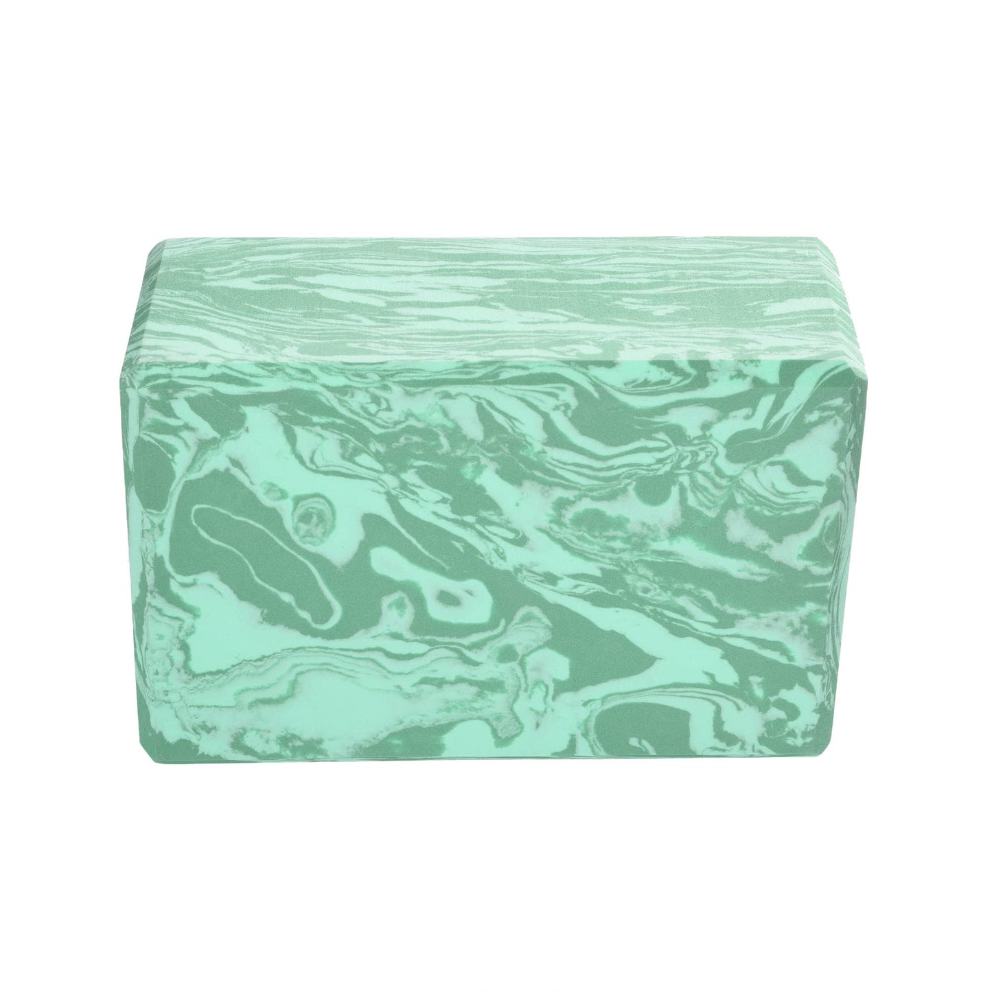 Hugger Mugger 4 in. Foam Yoga Block - Strong and Stable, Beveled Edges for Comfort, Most Favored Block Size, Helps with Alignment and Support in Many Poses