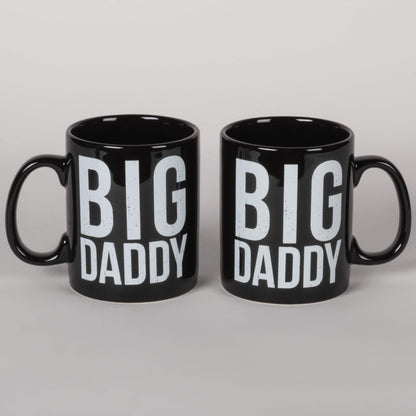 Primitives by Kathy Stoneware Coffee Mug, 1 Count (Pack of 1), Big Daddy, 20 ounces, 4.5"W x 5"H