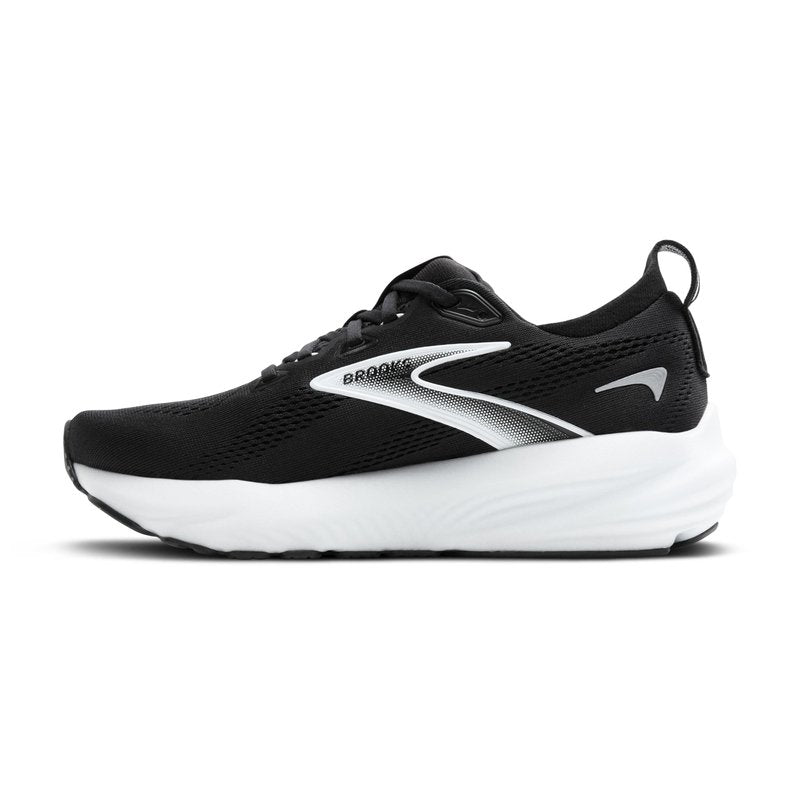 Brooks Men’s Glycerin 22 Neutral Running Shoe - Black/Grey/White - 7.5 Medium