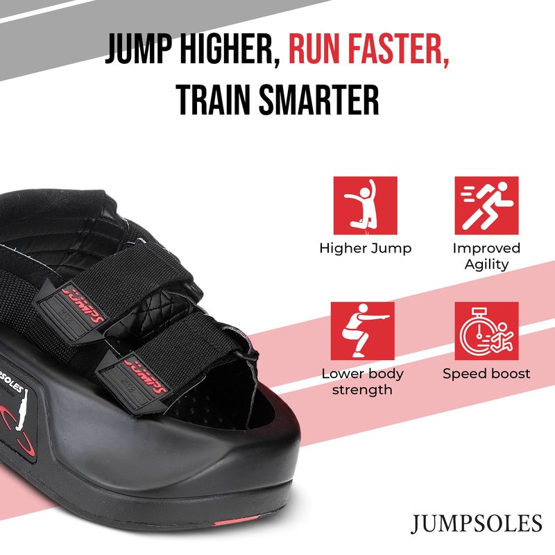 Jumpsoles Jump & Speed Training System 5.0 Mens Large Black