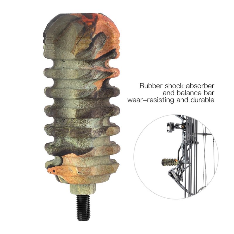 Zerone Bow Stabilizer for Compound Bows with Vibration Reduction Technology, Bow Stabilizer for Archery Equipment Accessories
