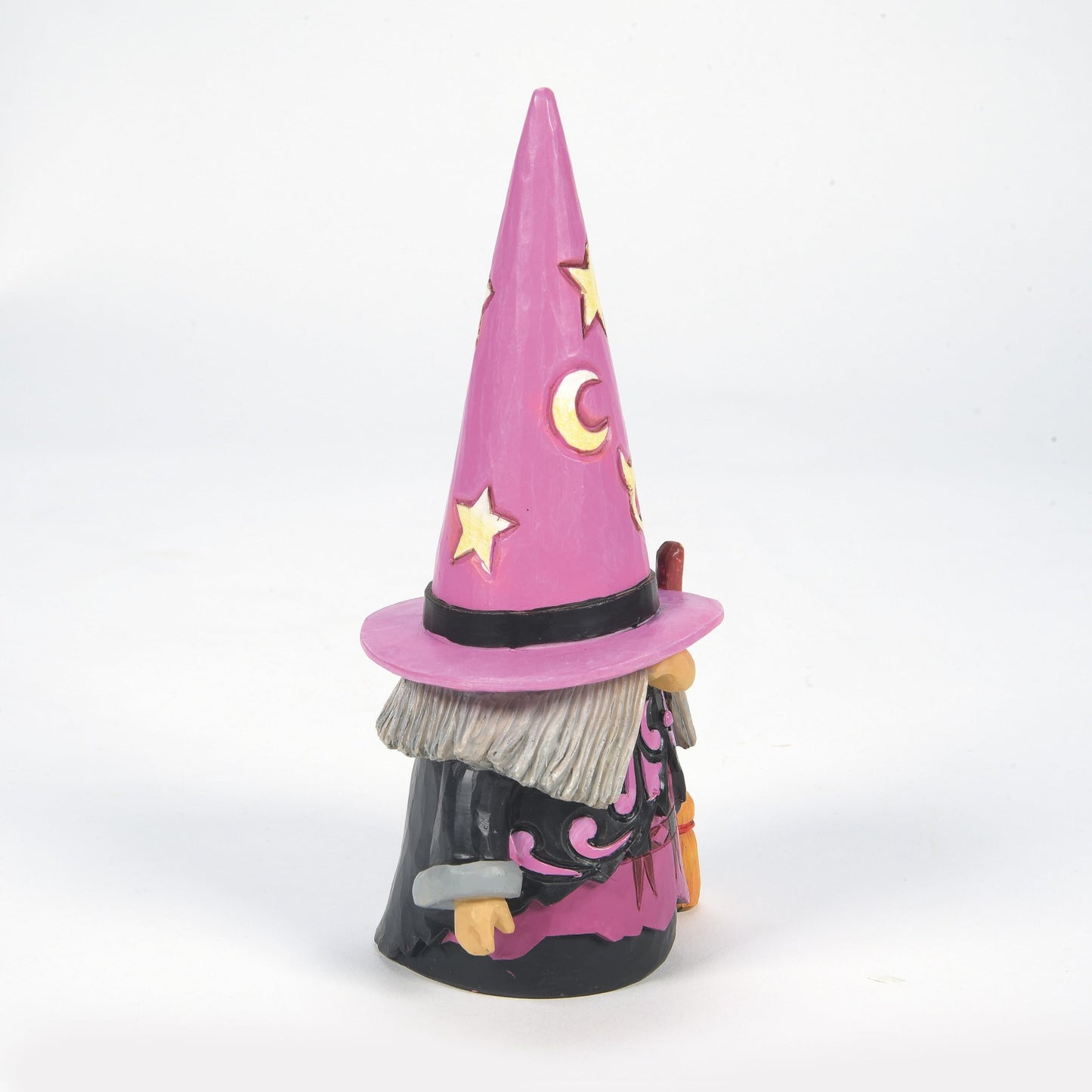 Enesco Jim Shore Heartwood Creek Halloween Witch Way Gnome Figurine, 6.5 Inch, Multicolor
