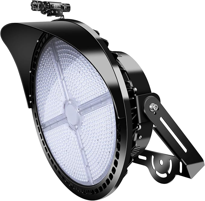 Juyace 78000lm Led Stadium Light Outdoor 600W Flood Lighting Super Bright Commercial Area IP65 Waterproof Arena for Sport Fields and Courts