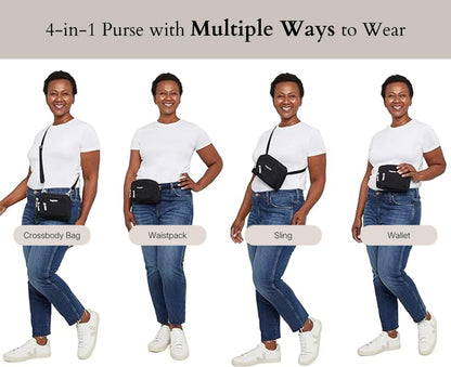 Baggallini Womens Triple Zip bagg