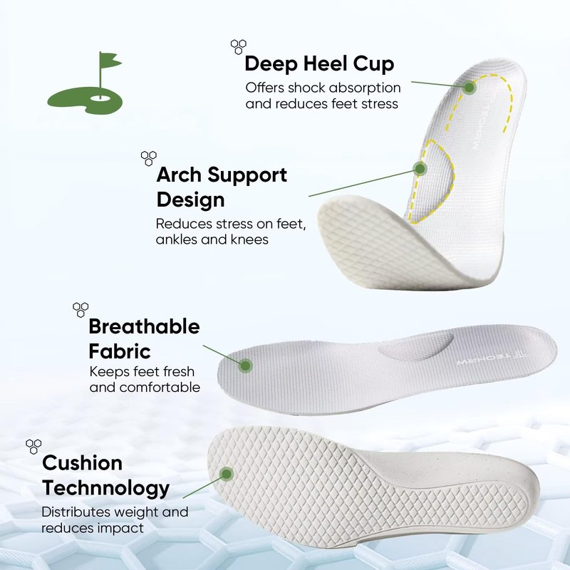 TEOHRW Wide Golf Shoes for Men Spikeless Professional Outdoor Waterproof Golfing Footwears Sneakers with Arch Support White Grey