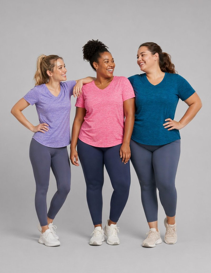 5 Pack Women’s Workout Tops Dry Fit T Shirts – Athletic Short Sleeve Gym Shirts for Women, Running Yoga Active Tees
