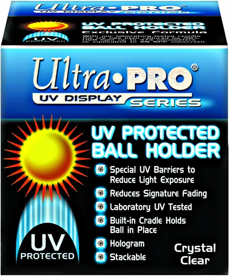 Ultra Pro Baseball Clear Square UV Holder - Durable Protection for Collectible Cards