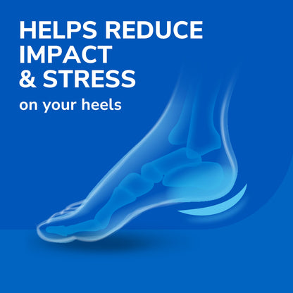 Dr. Scholl's Heel Cushions with Massaging Gel Advanced // All-Day Shock Absorption and Cushioning to Relieve Heel Discomfort (for Women's 6-10, Also Available for Men's 8-13)