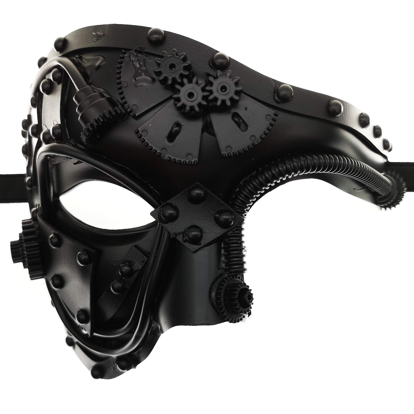 Ubauta Steampunk Cyborg Venetian Mask, Masquerade Mask For Halloween Costume Party/Phantom Of The Opera/Mardi Gras Ball