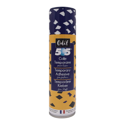 Odif 505 Temporary Adhesive Spray for Fabric 250 ml - Fabric Spray Glue for Craft - Paper Adhesive for All Your Creative Projects