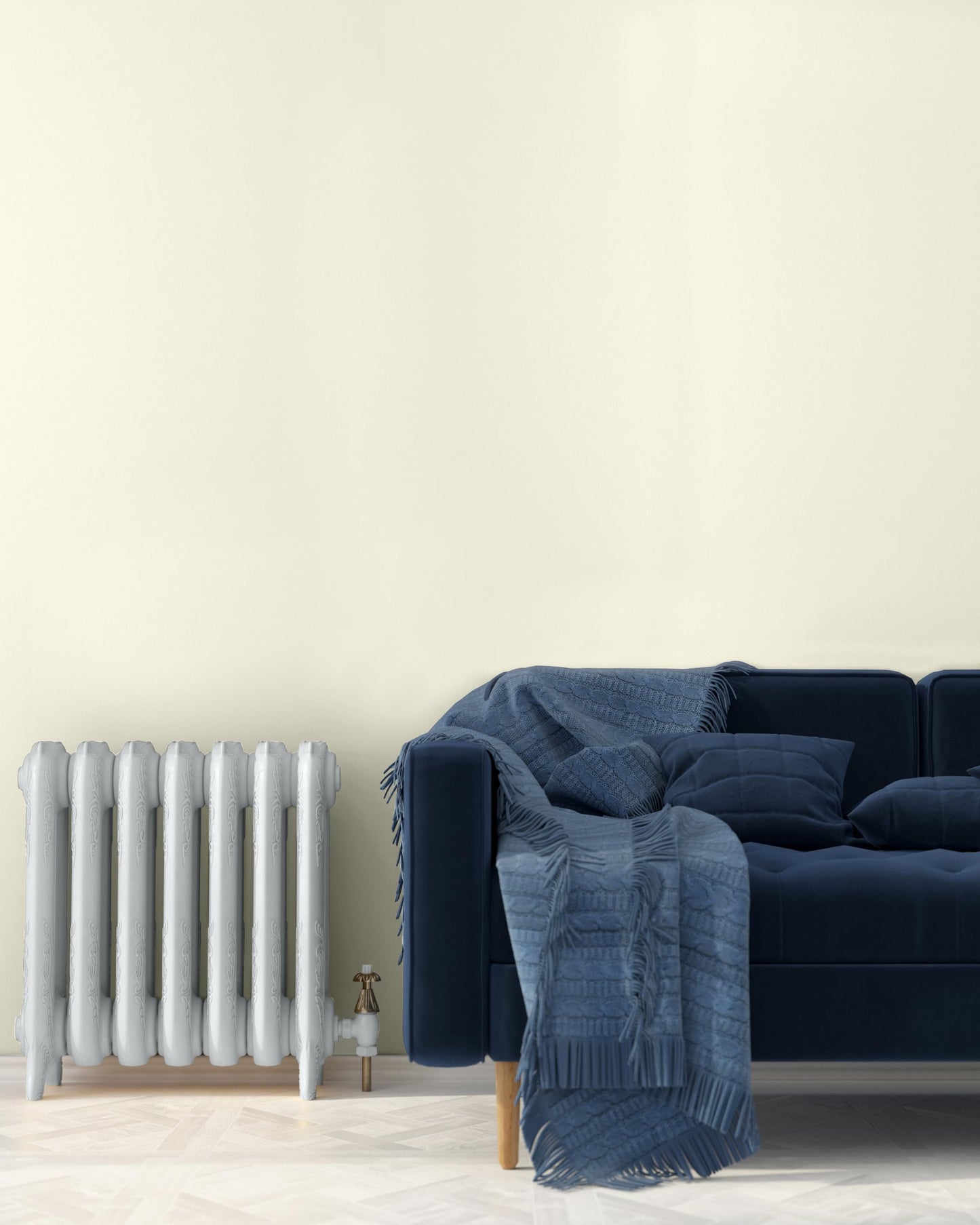 Johnstone's - Wood & Metal Paint - Satin Finish - Brilliant White - 2.5L - Water Based - Non Drip & Quick Drying - Radiator Paint - Low Odour - Dry in 1-2 Hours - 8m2 Coverage per Litre