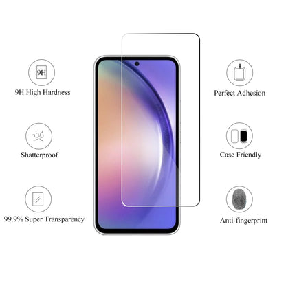 Ailun Screen Protector for Galaxy S22+/S22 Plus 5G 6.6 Inch Display 3Pack + 3Pack Camera Lens Tempered Glass Fingerprint Unlock 0.25mm Clear Anti-Scratch Case Friendly [Not For S22 Ultra]