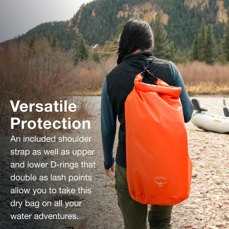Osprey Wildwater Waterproof 35L Dry Bag, Tunnel Vision Grey