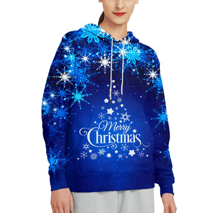 Hgvoetty Men Christmas Hoodies 3D Ugly Christmas Sweatshirts Graphic Hooded Swatshirts for Christmas Party L