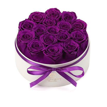 Valentines Day Flowers Roses Gifts for Her,16pcs Red Forever Preserved Roses in Heart Shape Gift Box,Valentines Day Delivery Prime Gifts-Roses Gifts for Women,Mom.