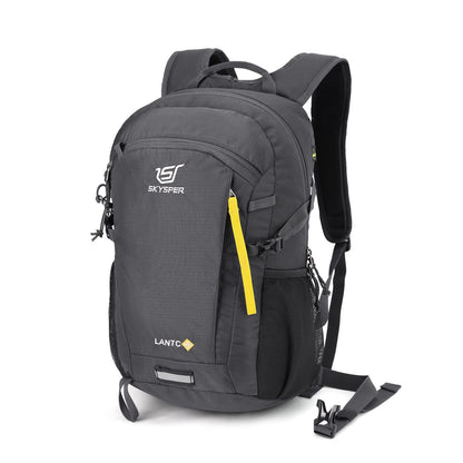 SKYSPER Small Hiking Backpack, 20L Lightweight Travel Backpacks Hiking Daypack Rucksack Women Men for Trekking Backpacking Outdoor Sports(Darkgray)