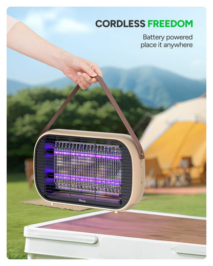 Buzbug LED Bug Zapper Outdoor Indoor, Durable 10 Years Lifespan Lamp,Portable Camping Mosquito Zapper, Fly Trap Mosquito Trap-MA015C