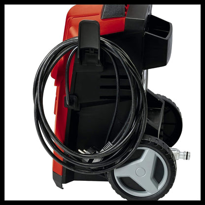 Einhell TC-HP 130 Pressure Washer | 1500W Power Washer, 130 bar, 390 l/h | Jet-Wash Kit With 5m High-Pressure Hose, Gun, Lance, Various Cleaning Nozzles, Brushes And Spray Containers