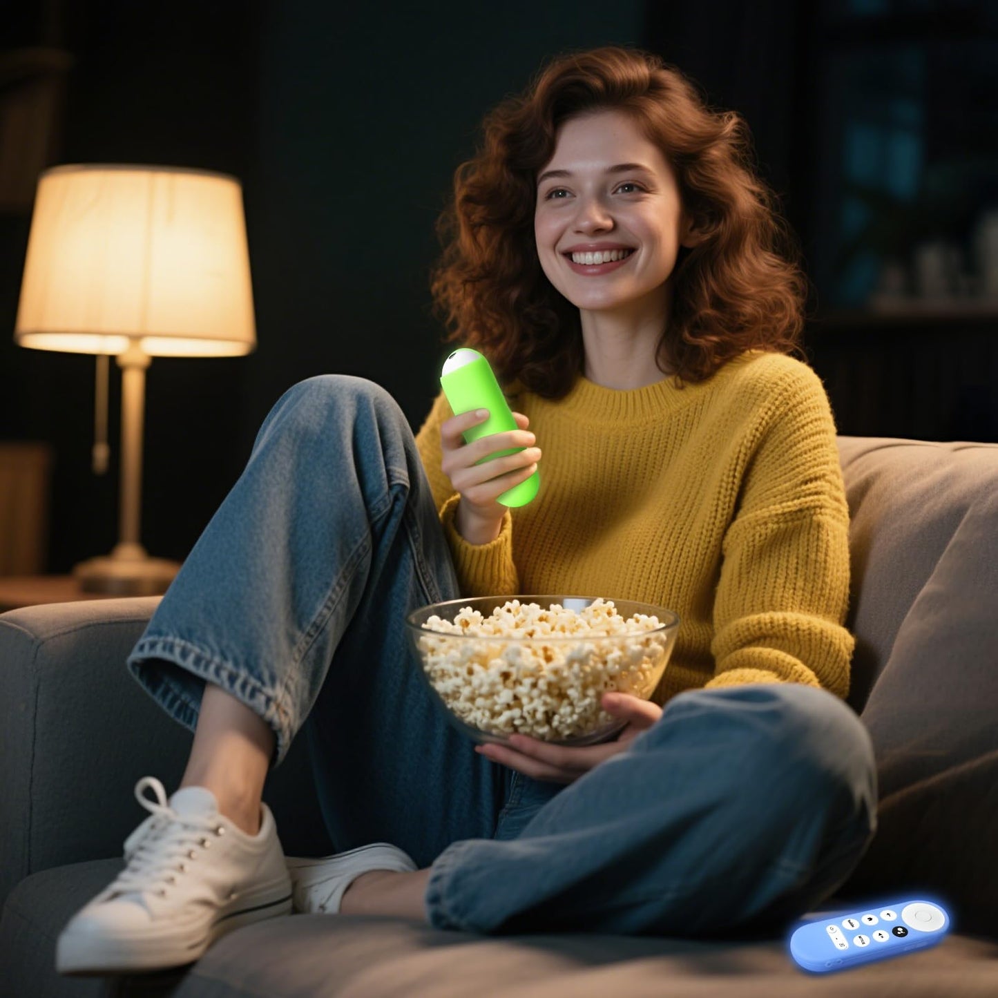 Replacement for Google-Chromecast-Remote, for Chromecast with Google TV Remote 4K/HD & Google TV Streamer 4K(Only for Snow Chromecast Google)