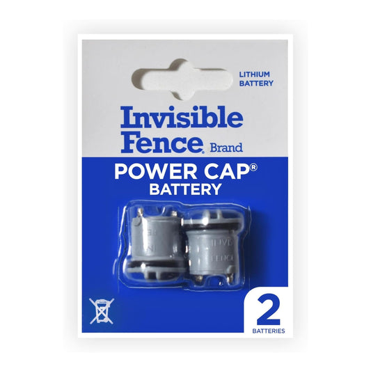 Invisible Fence Power Cap Battery; Battery for (2-Pack) Electric Collar Batteries for Dog Collars Original Brand Product, Dog Collar