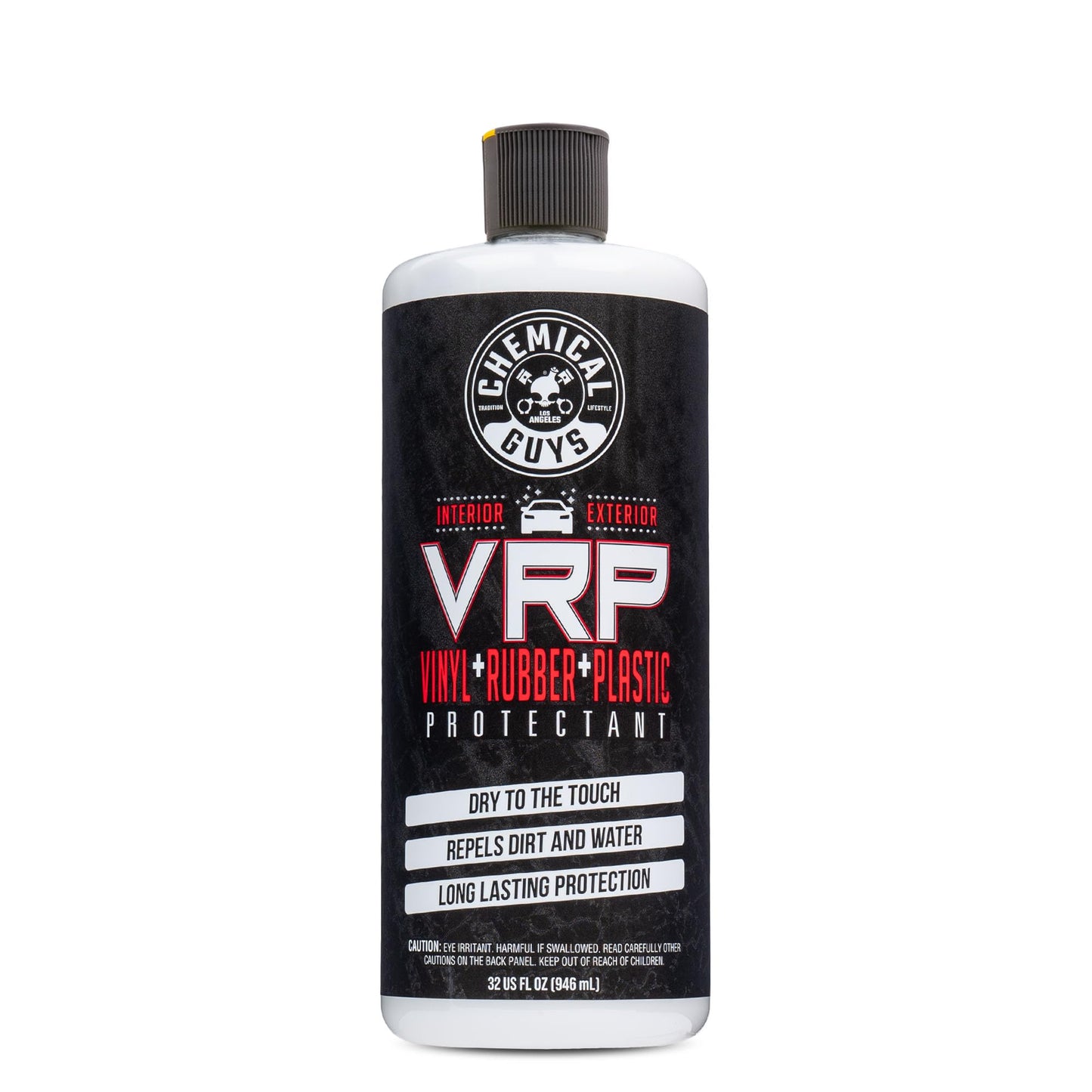 Chemical Guys TVD_107_32 VRP Vinyl, Rubber and Plastic Non-Greasy Dry-to-the-Touch Long Lasting Super Shine Dressing for Tires, Trim and More, Safe for Cars, Trucks, SUVs, RVs & More, 32 fl oz
