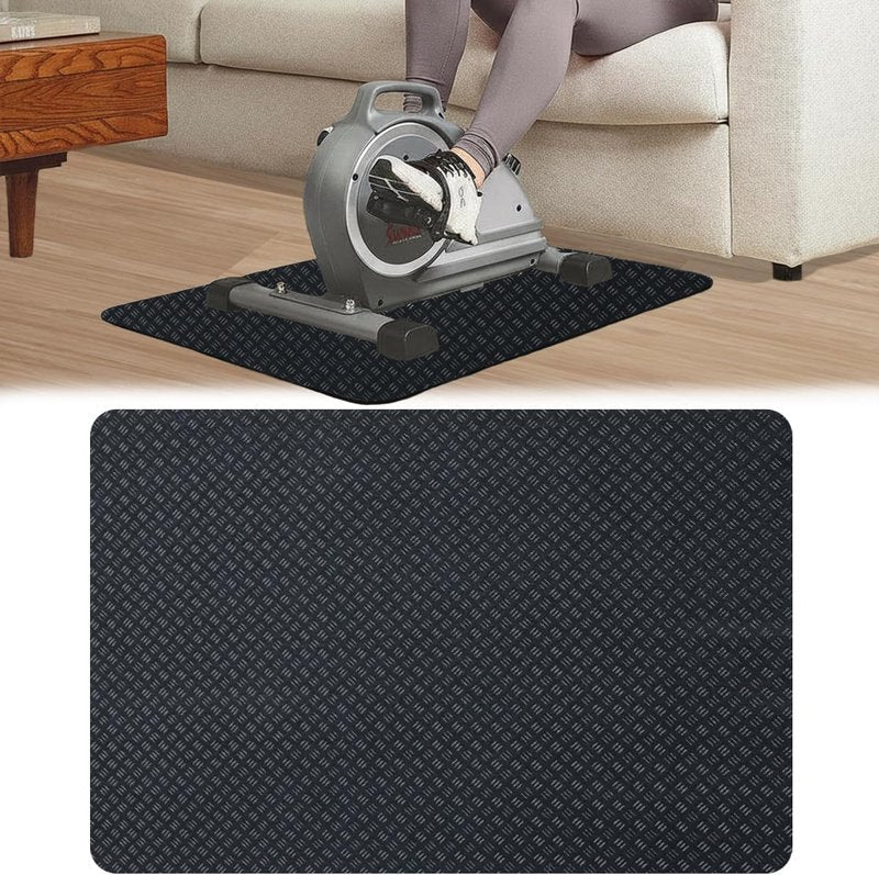Double-Sided Non-Slip Workout Mat - Anti-Slip Exercise Mat for Mini Elliptical | Perfect for Desk Use