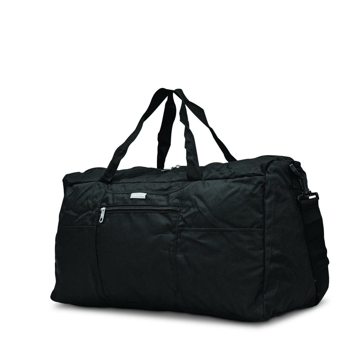 Samsonite Unisex-Adult Foldaway Duffle Medium Duffel Bag, Black, One Size