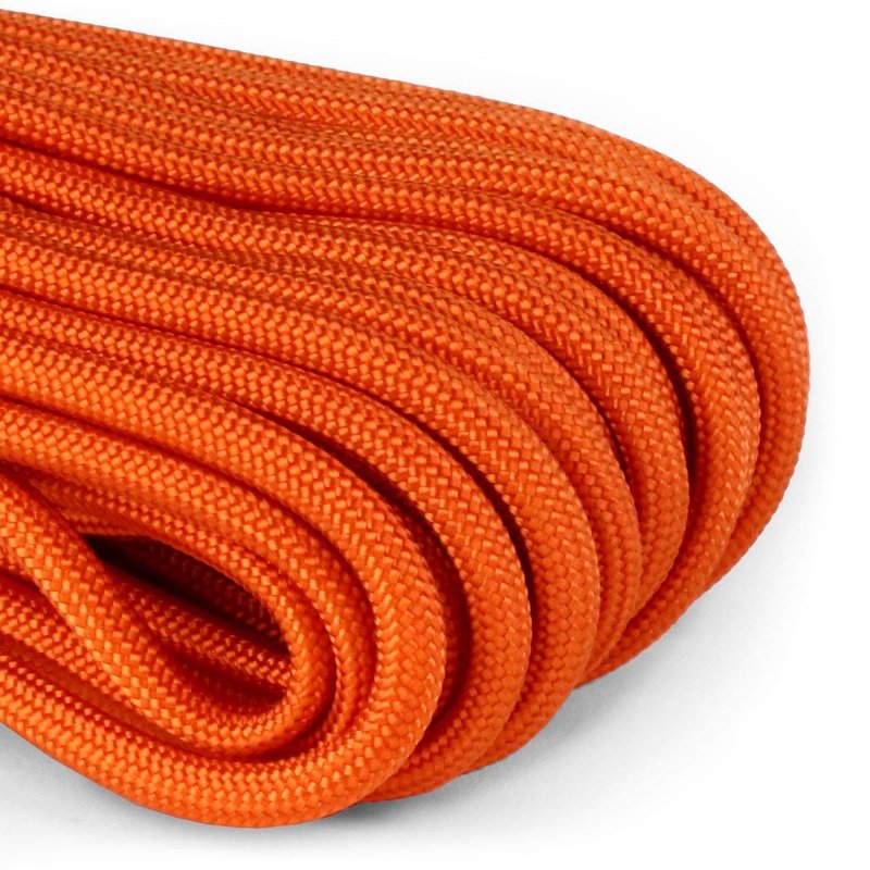 Atwood Rope MFG 550 Paracord 100 Feet 7-Strand Core Nylon Parachute Cord Outside Survival Gear Made in USA | Lanyards, Bracelets, Handle Wraps, Keychain (Burnt Orange)