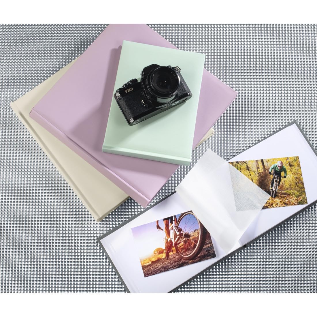 Hama Jumbo Fine Art Photo Album, 30 x 30 cm, 80 Pages, Sand