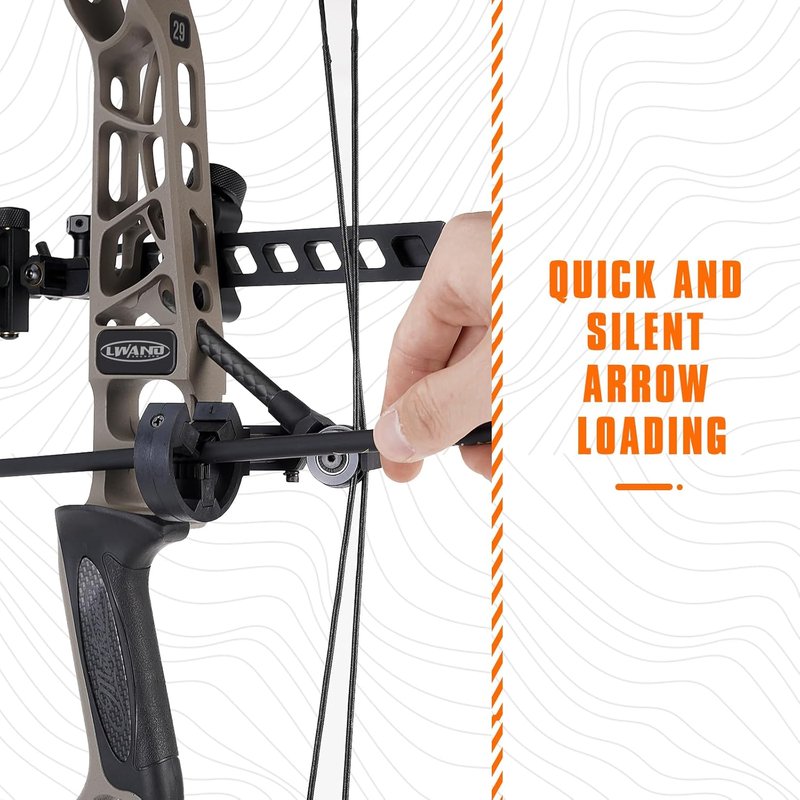 Archery Arrow Rest - Capture Brush Whisker Biscuit for Compound & Recurve Bows | Ideal for Hunting & Target Shooting