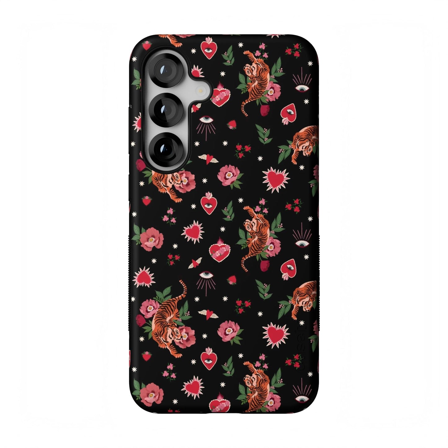Casely Galaxy S25 Plus Case | Ink & Iris | Vintage Floral | Compatible with MagSafe | Bold Protective Design