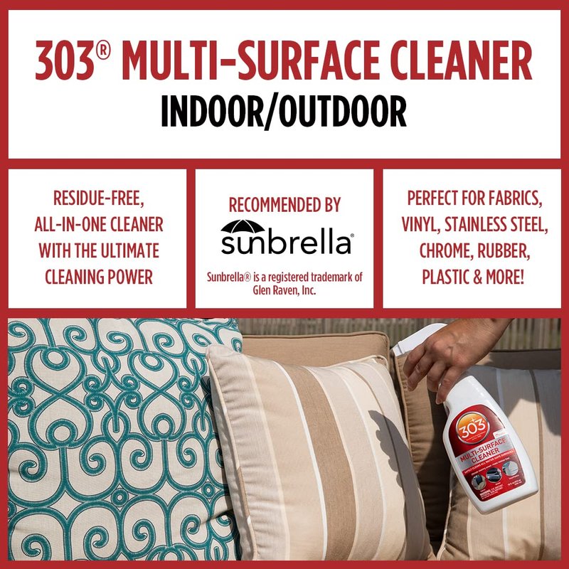 303 Multi-Surface Cleaner for Vinyl, Fabric & Plastic, 16 oz