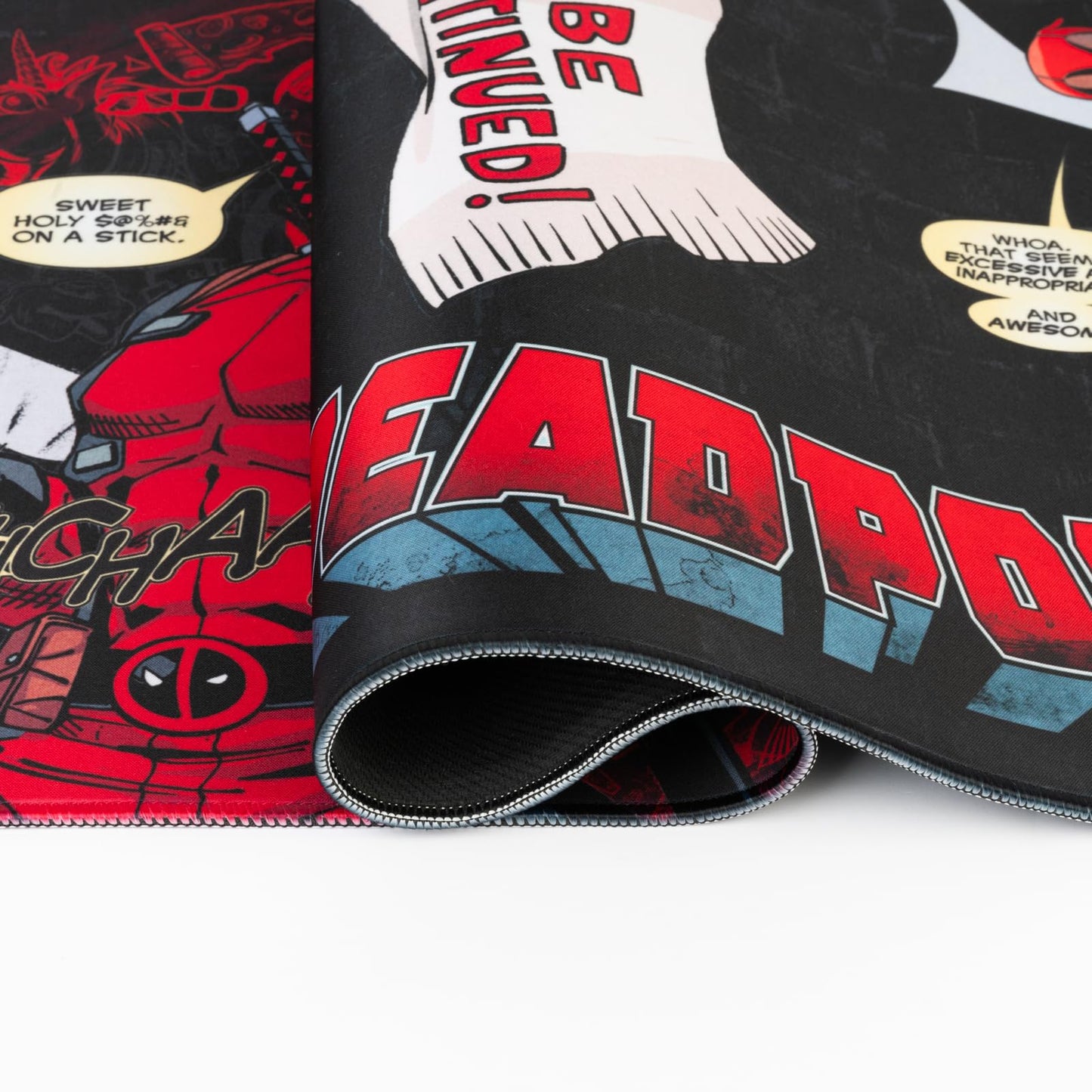 Grupo Erik XXL Mouse Pad - Marvel Deadpool Gifts | Gaming Desk Mat 31.5 x 13.8 inches, Non-Slip Rubber Keyboard & Mouse Mat Large | Gaming Gifts Gamer