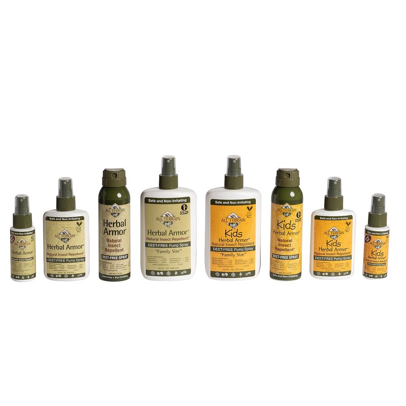 Herbal Armor DEET-Free Pump Spray 2 oz. Travel Size Insect Repellent, Plant-Based and All Natural, Safe for Family and Pets, Mosquito and Bug Protection