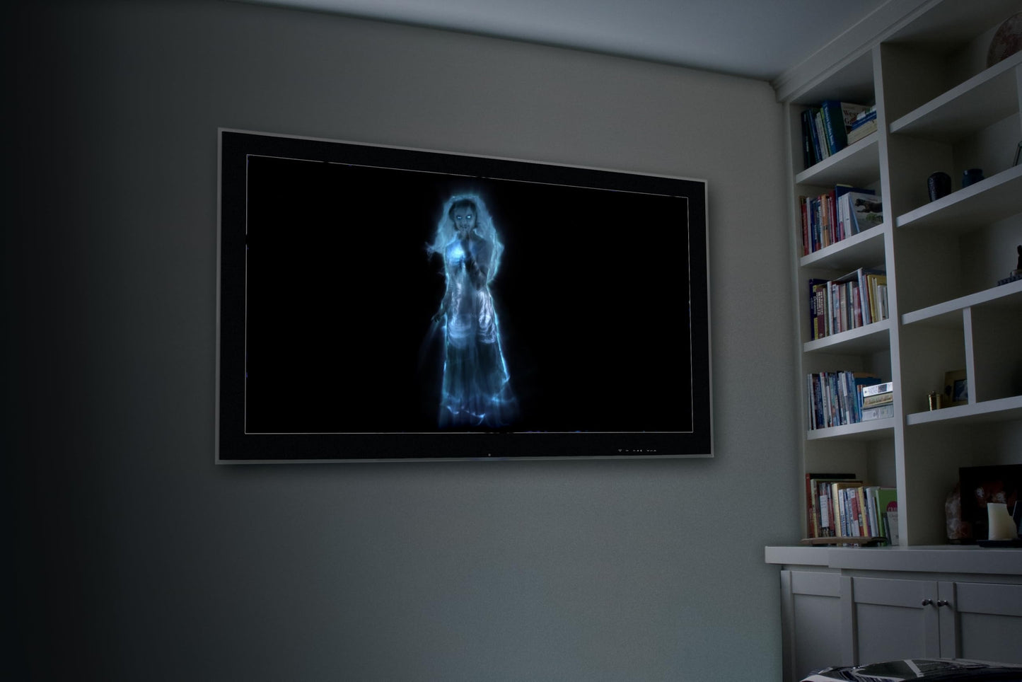 AtmosFX® Spooky Halloween Hollusion Digital Decoration on USB Includes 8 Atmosfx Video Effects for Hallloween