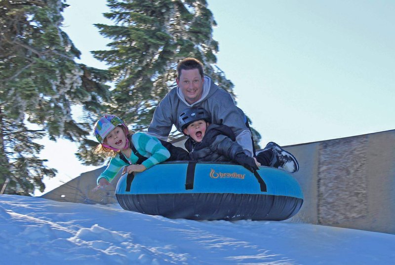Ultimate Towable Snow Tube Sled with Heavy Duty Cover | Designed for Thrilling Winter Adventures | Made in the USA for Durability and Safety on Snowy Slopes