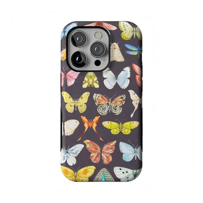 Casely iPhone 14 Pro Case | Opposites Attract | Day & Night Mountains | Compatible with MagSafe | Bold Protective Design