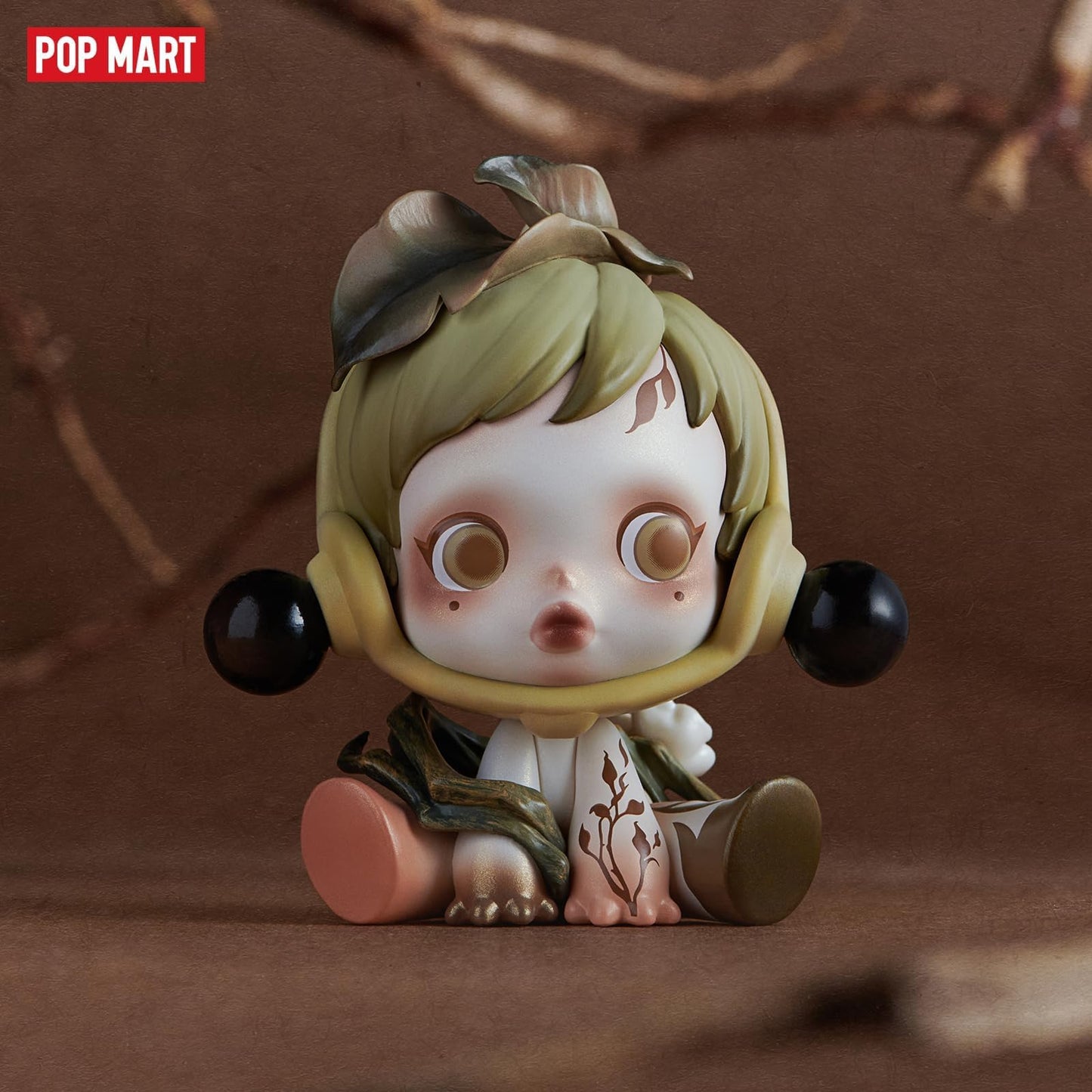 POP MART SKULLPANDA The Ink Plum Blossom Series Figures, SKULLPANDA Blind Box Figures, Random Design Action Figures Collectible Toys Home Decorations, Holiday Birthday Gifts, Single Box