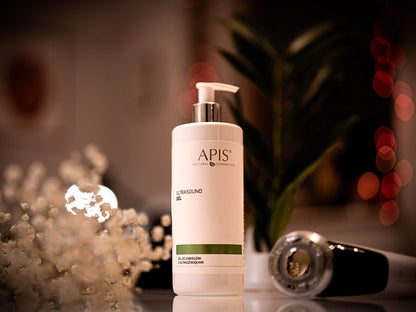 APIS Gel for Ultrasonic Treatment with Hyaluronic Acid | Cosmetic Treatment | 500ml