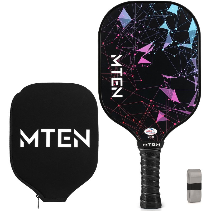 MTEN Pickleball Paddle, USAPA Approved with Protective Cover