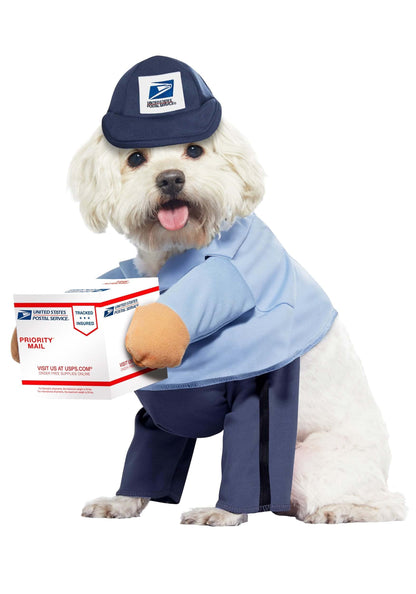 California Costumes Dog Mail Carrier Costume USPS Small Blue