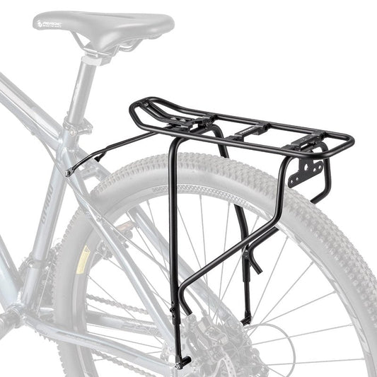 Bike Rear Rack - Bicycle Pannier Rack Compatible with MIK System, Bike Cargo Rack for Disc Brake/Non-Disc Brake Mount - Height Adjustable for 26"-29" Frames