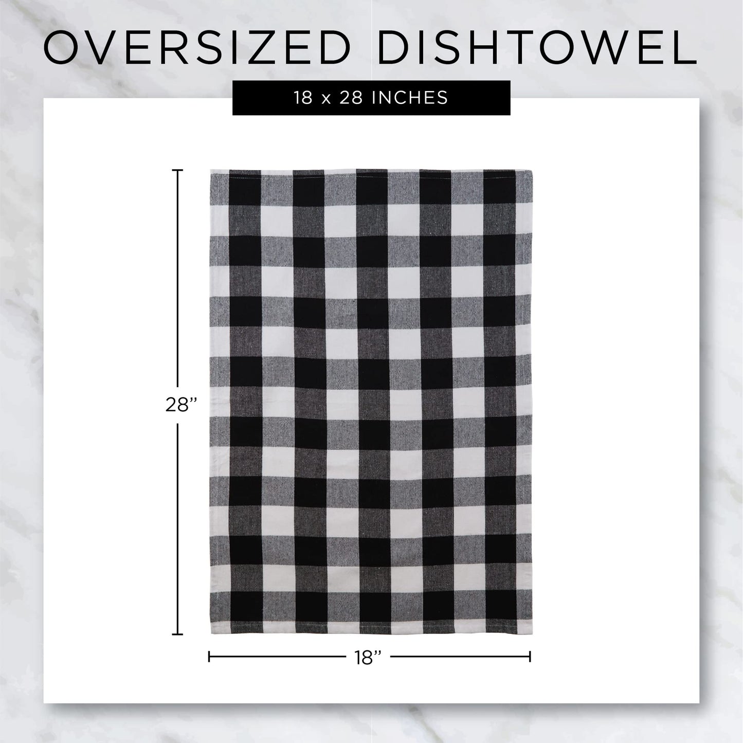 DII Holiday Kitchen Towel Set, Christmas Tea Towels for Baking, Cooking & Entertaining 18x28, Printed Holly, 3 Piece