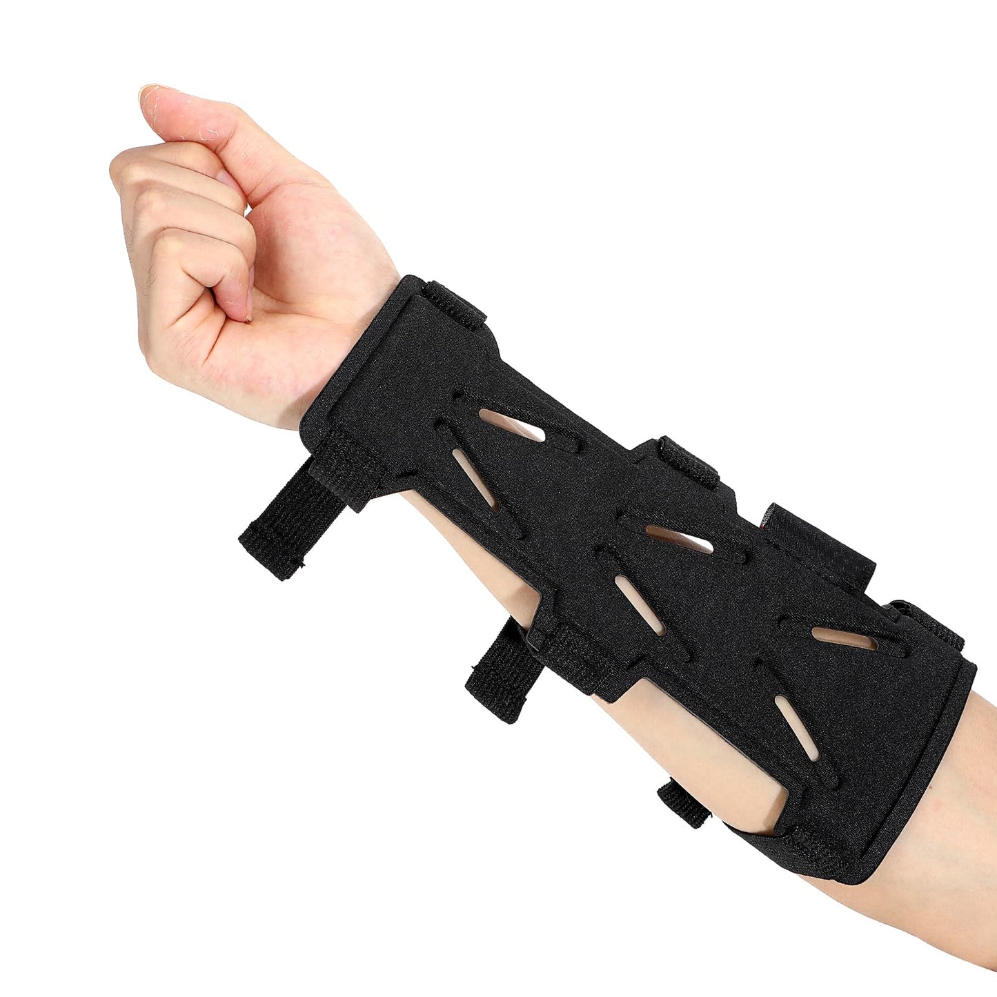 Adjustable Archery Arm Guard, Light Comfortable Bow Armguard, Archerys Bracer, Archerys Forearm Protector for Unisex, Arm Guard for Archer Hunter Fits Youth & Adults Archery Accessories