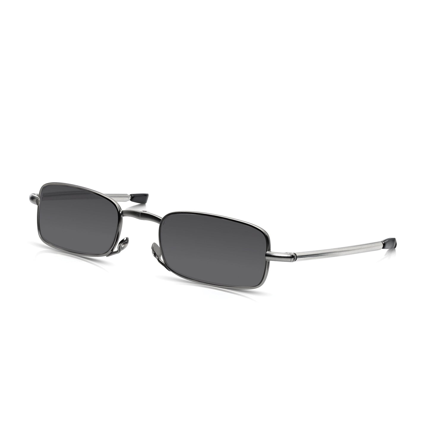 Read Optics Folding Reading Sunglasses, Tinted Sun Readers: Mens/Womens with UV-400 100% Protection Non-Prescription, Anti-Glare, High Clarity Rayguard Lenses +1.5 to 2.5 in Pocket-Size Flip-Top Case