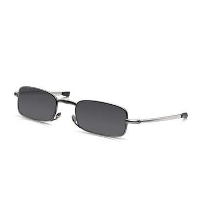 Read Optics Folding Reading Sunglasses, Tinted Sun Readers: Mens/Womens with UV-400 100% Protection Non-Prescription, Anti-Glare, High Clarity Rayguard Lenses +1.5 to 2.5 in Pocket-Size Flip-Top Case