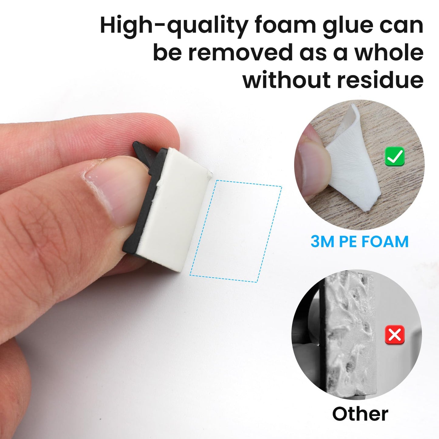 30 Pcs Small Black Adhesive Cable Clips for Cord Management Under Desk Nightstand Phone PC Charger Plug Speaker TV Cord Holder Keeper Hook Wall Wire Organizer Car Dash Cam Ethernet Christmas Light