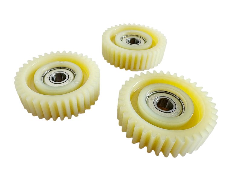 INXING 36T Nylon Planetary Gear Clutch Kit for 500W-1000W Left-Outlet E-Bike Hub Motor, E-Bike Motor Replacement Parts, Suitable for Electric Fat Tire Bike, Retro Bike